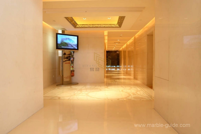 Calacatta White Marble Royal Botticino Marble Tiles for Hotel Flooring/Staircase/Wall Remodeling/Renovation/Decoration