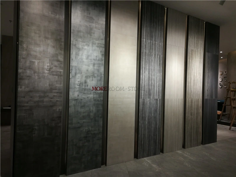 Moreroom Stone Artificial Wooden Effect Porcelain Glazed Tiles Nonslip