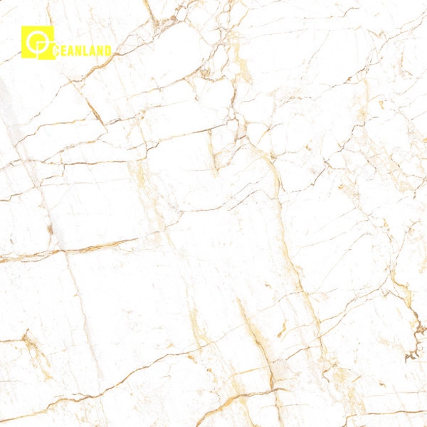 800X800mm China Factory White Marble Vitrified Polished Porcelain Floor Tiles