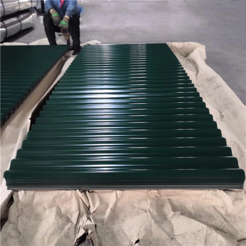 Price Per Sheet Building Material PPGI Colored Interlocking Roof Metal Tiles