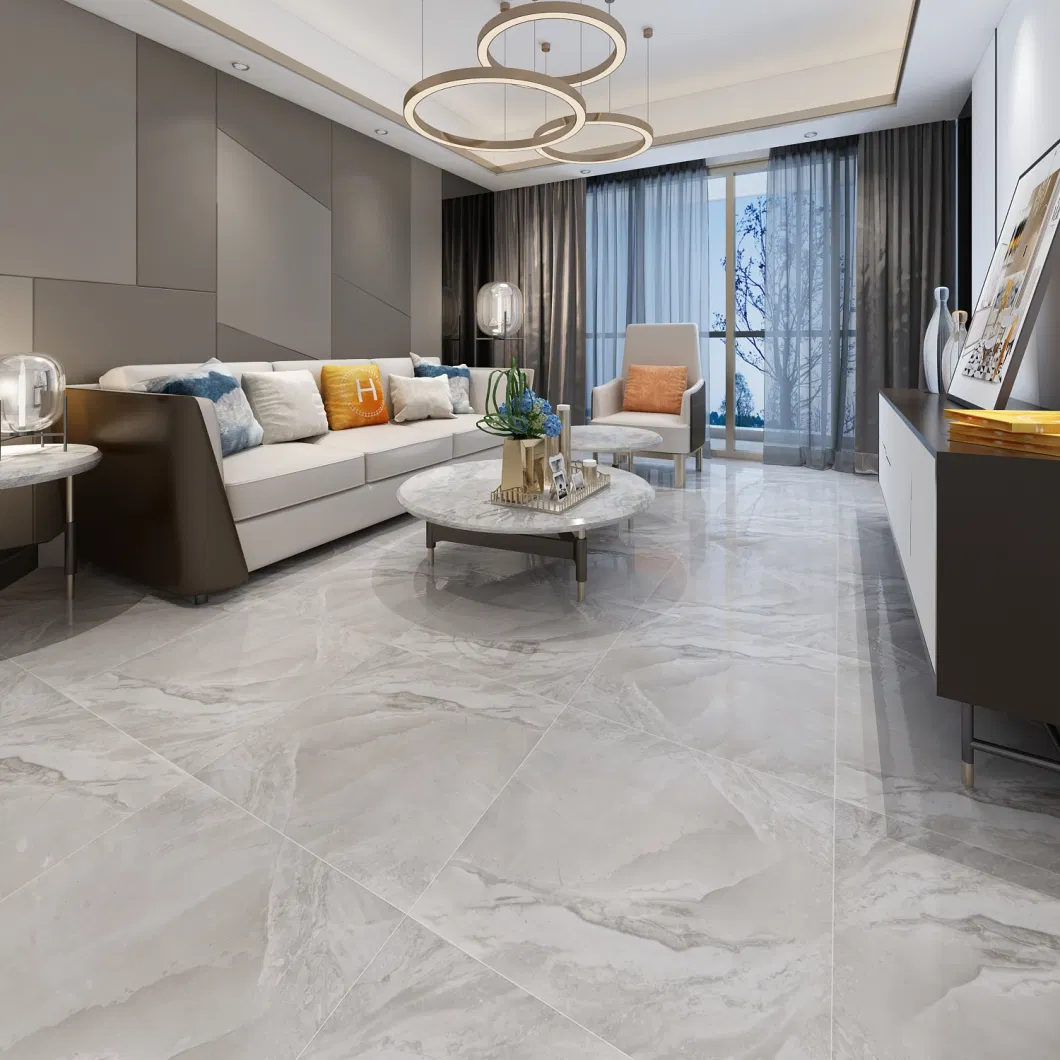 Moroccan for Sale Ceramic International Commercial Grey Marble Floor Tile