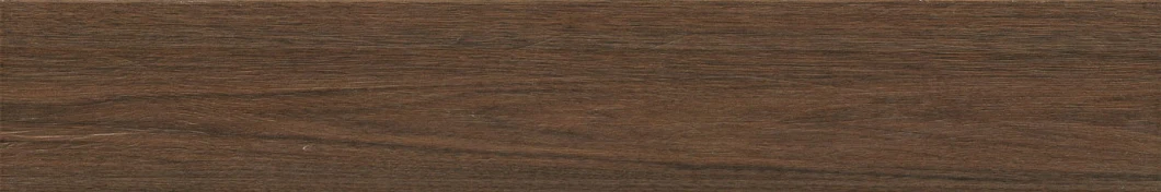 200*1000mm Dark Brown Wood Look Flooring Tile Porcelain Tile Foshan