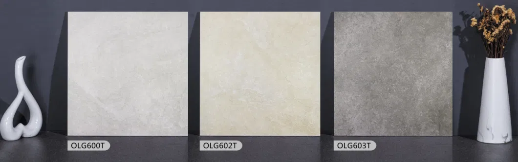 600X600mm Foshan New Glazed Porcelain Rustic bathroom Living Room Stone Look Tile and Wall &amp; Floor Tile