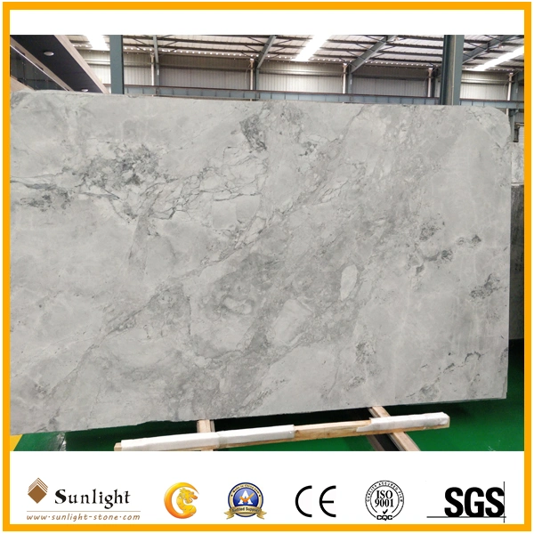 Popular Natural Stone Calacatta Grey Marble Slabs for Floor/Wall Tiles