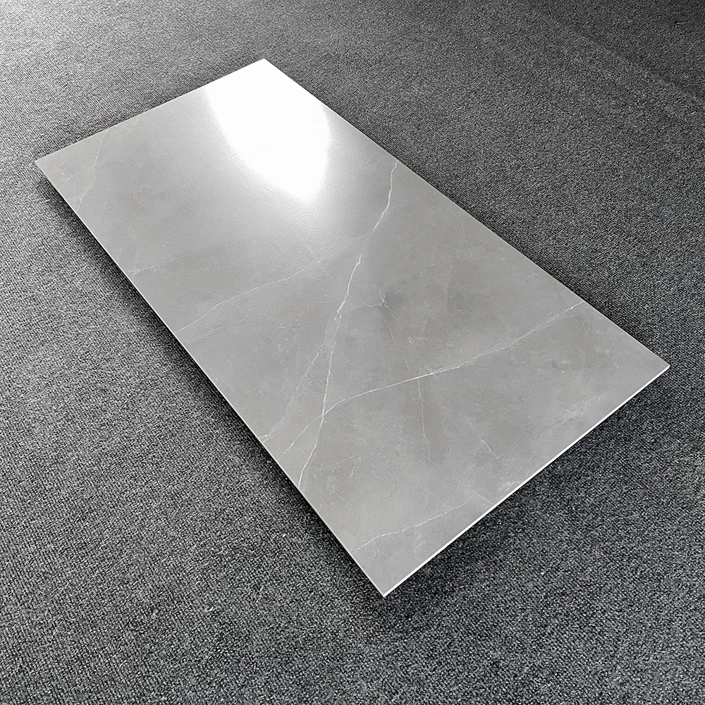 Grey Glazed Porcelain Floor Tiles for Interior Living Room and Bathroom Walls Porcelanato 60X120