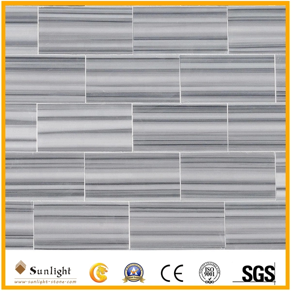 Popular Provisions White, Marmara White Veins Marble Tiles for Wall, Floor, Building Construction