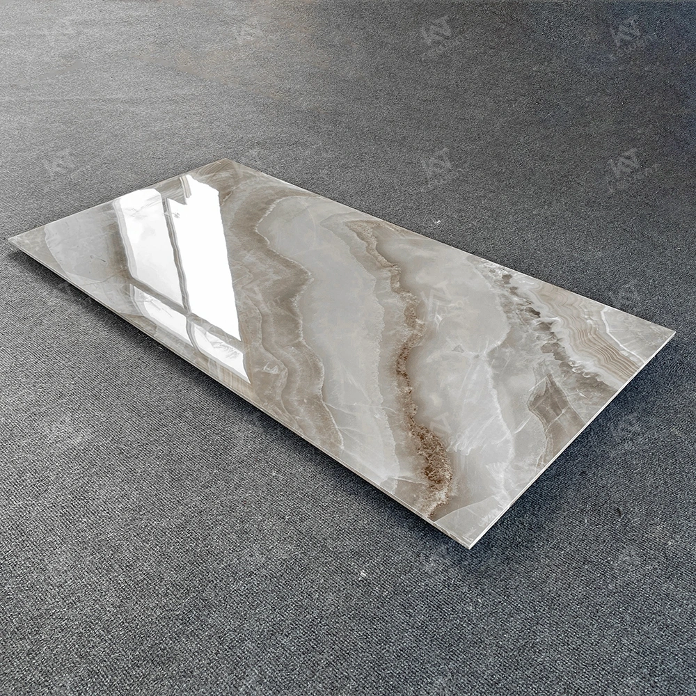 Large Marble Ceramic Polished Glazed Rock Look Glossy Porcelain Big Slab Tiles for Wall Floor