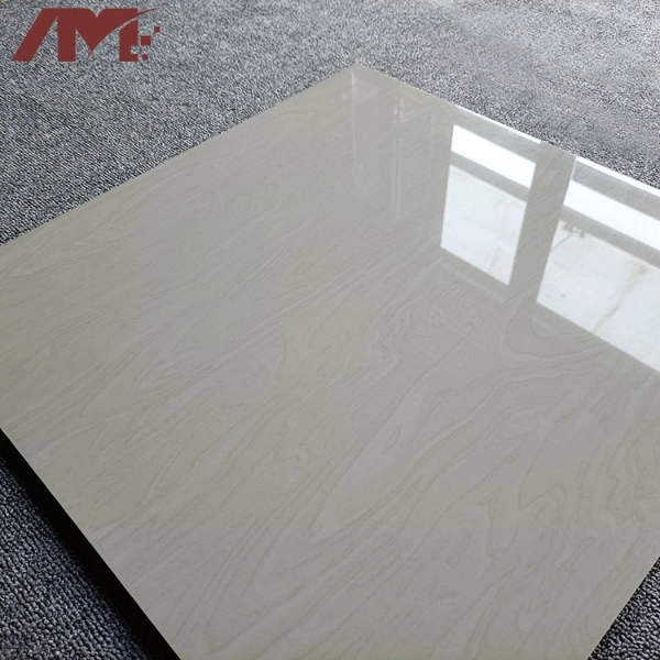 Foshan Luxury Yellow Hotel Polished Porcelain Factory Floor Tiles