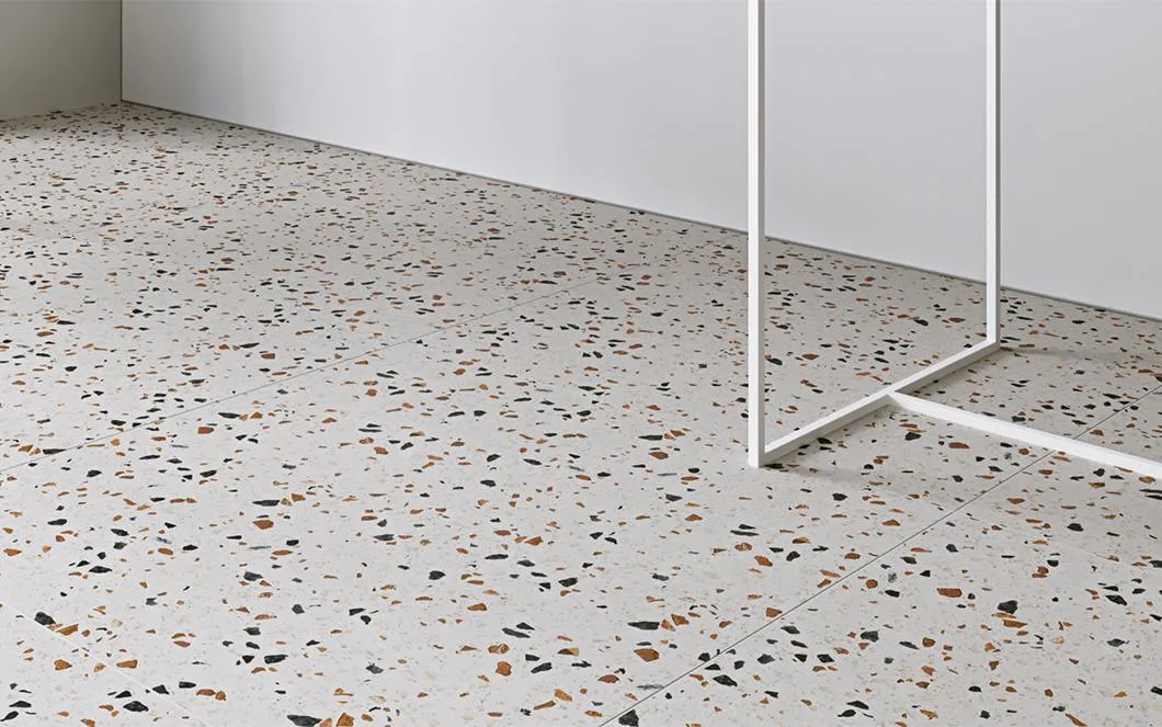 80X80cm Beige Terrazzo Like Porcelain Tile for Wall and Floor