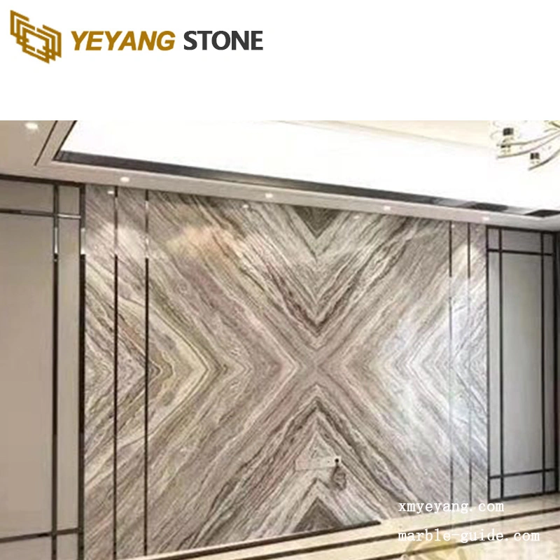 China Natural Stone Fantasy Brown Marble for Interior Floor/Wall/Tiles/Countertops