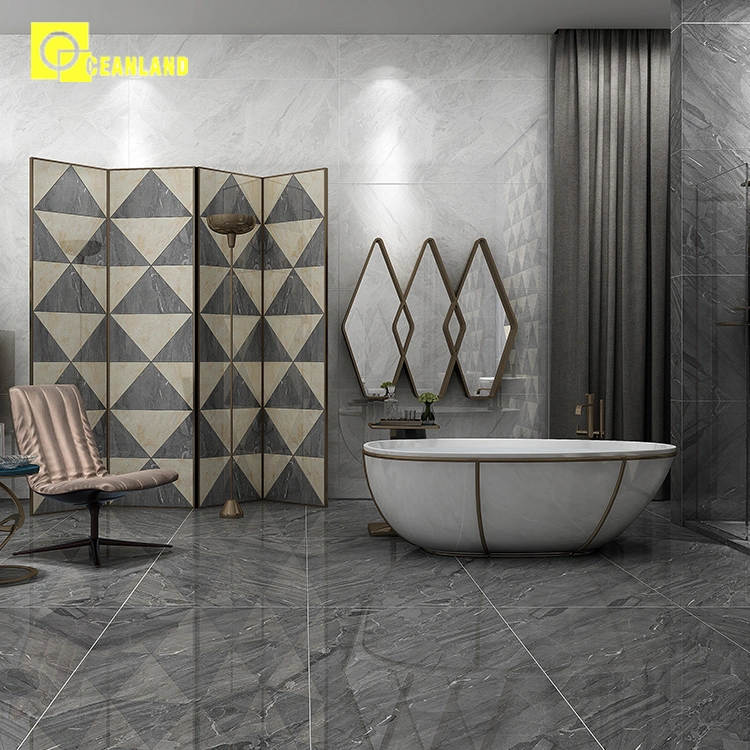 Non Slip Porcelain Vitrified Floor Tiles Polished