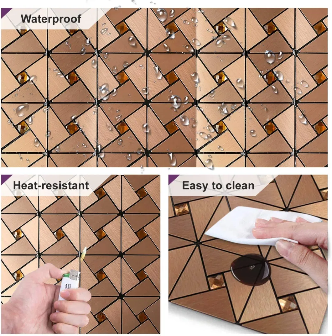 Big Sale Popular Mosaic Wooden Wall Tile Floor Tile Mosaic Style Tile