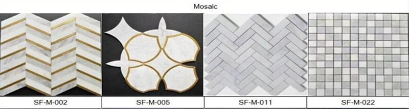 Water jet herringbone shell polished pure/absolute/Thassos White grey Marble Mosaic for interior/Indoor hotel/bar/bathroom Floor/Wall/Ceiling