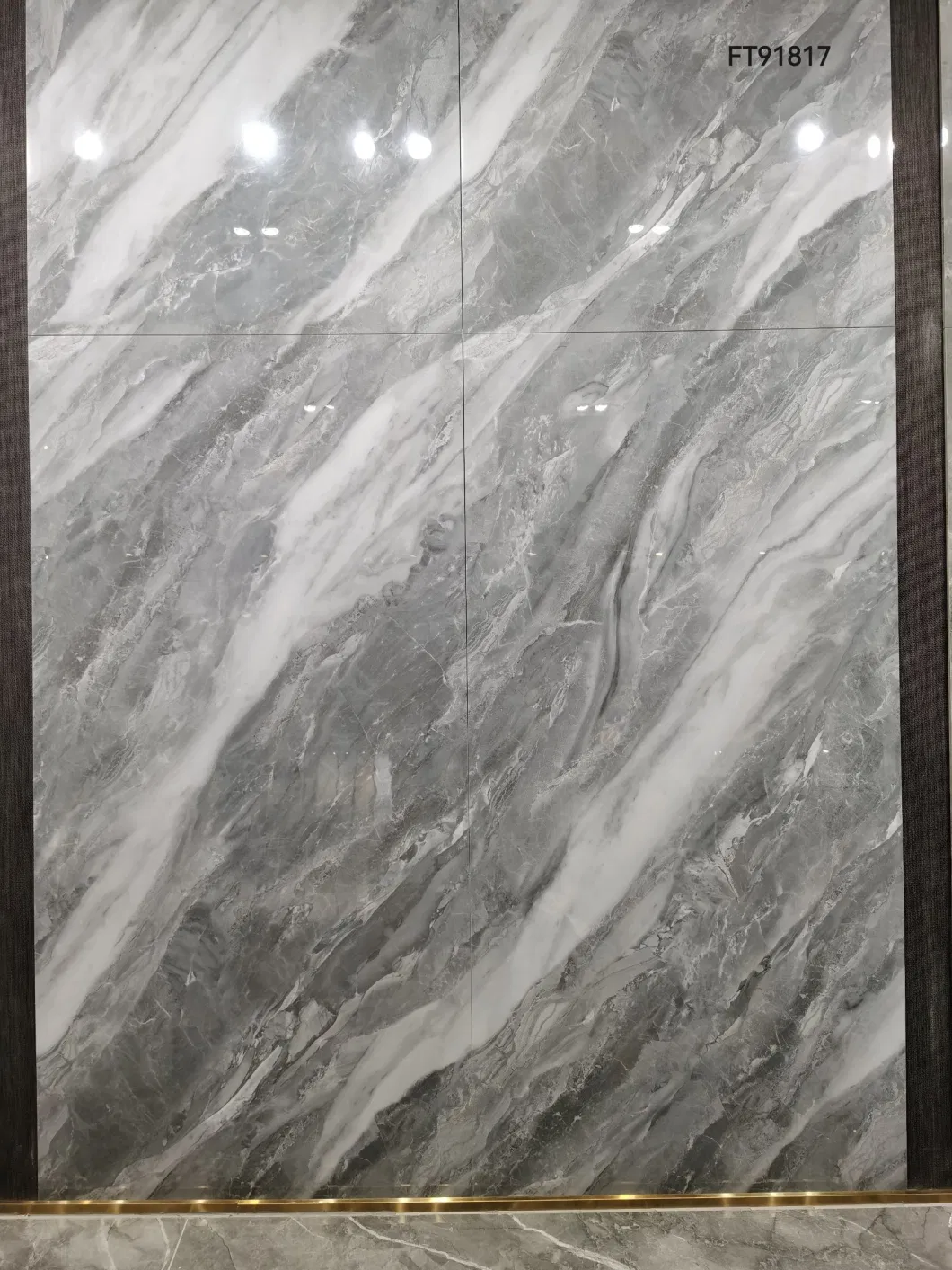 House Building Material 900*1800mm Bathroom Vitrified Full Body Glazed Polished Porcelain Ceramic Floor Flooring Wall Tile