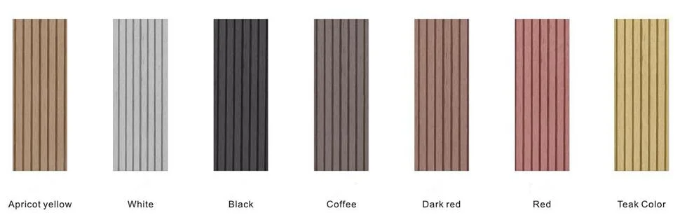 Widely Used Outdoor Floor Decking Tiles with Grooves DIY WPC Wood Plastic Composite Deck Tiles