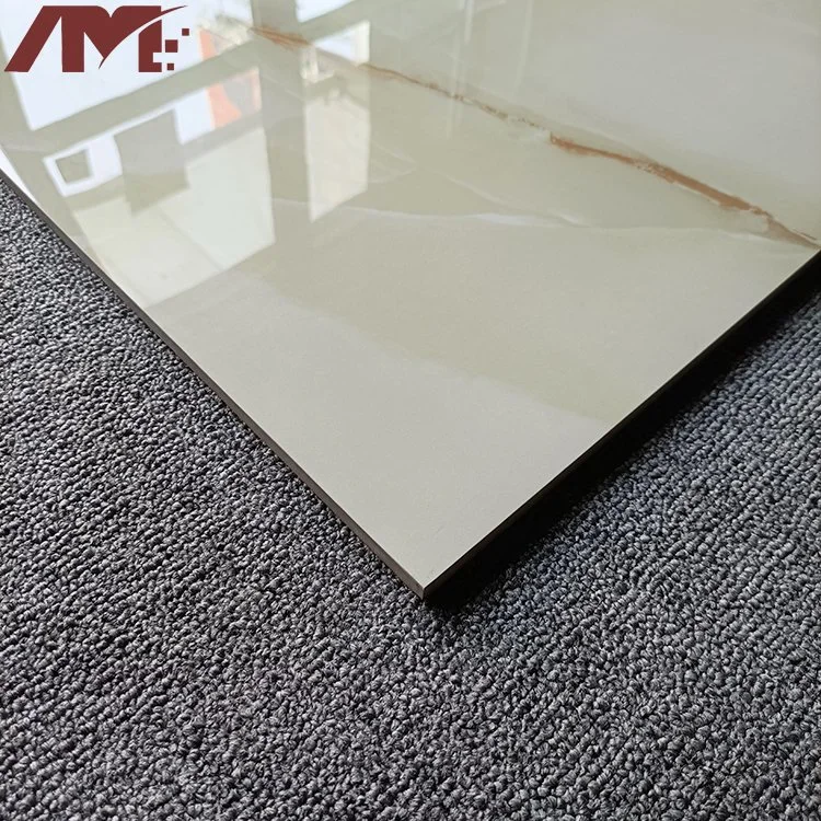 Foshan Porcelain Glazed Crystal Yellow Glossy Wall Floor Tile