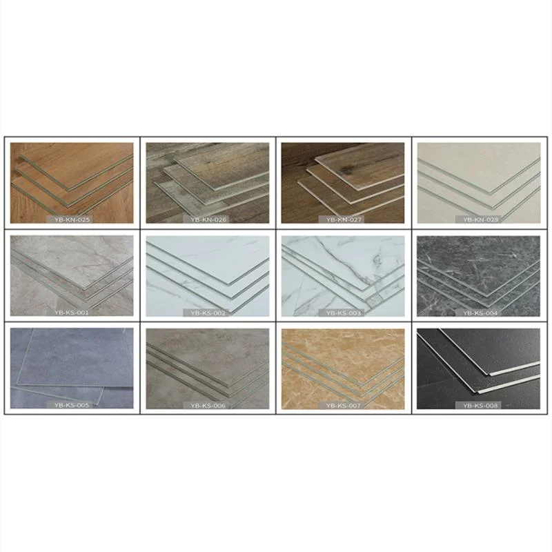 Shaneok Lvt Vinyl Plank Peel and Stick Spc Luxury Plastic Flooring Flooring Home Decoration Vinyl Sheet Flooring