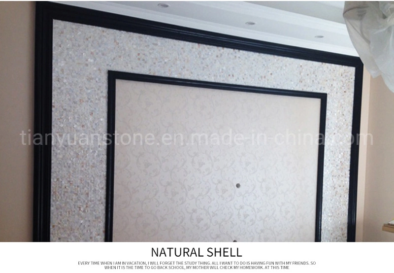 Mother of Pearl Tile Backsplash Linear Wall Subway Tile, Natural Shell Mosaic Brick Kitchen/Bath Tiles