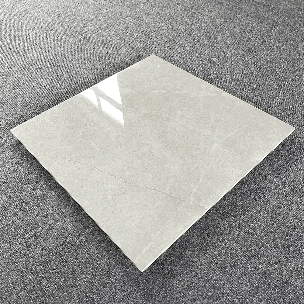 Glossy Light Interior Ceramic Floor Tile 60X60 80X80 Living Room Polished Floor Porcelain Tile