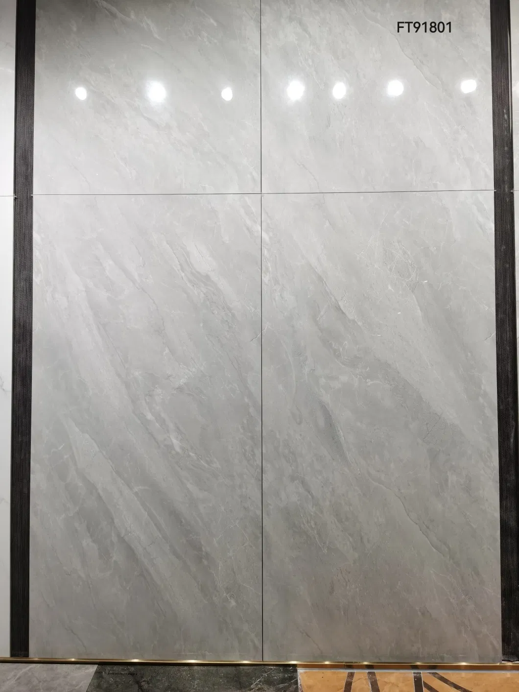 900*1800mm Foshan Home Bathroom Vitrified Full Body Glazed Polished Porcelain Ceramic Floor Flooring Wall Tile