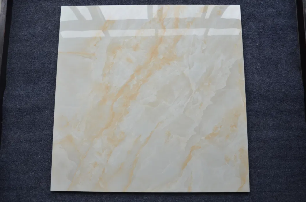 Double Glazed White Porcelain Tile Looks Like Marble 600X600mm White Ceramic Marble Stone Full Polished Glazed Porcelain Vitrified Floor Wall Tiles