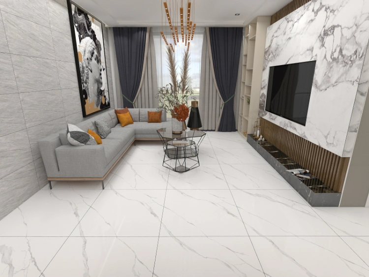 Continuous Design Porcelain Flooring Marble Tiles 800X800 for Floor and Wall Glazed Ceramic Tiles