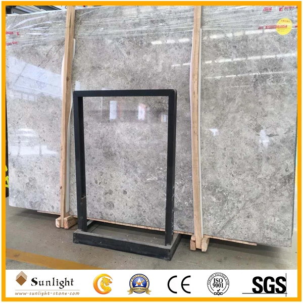 Hot Sale Polished Dora Cloud Grey Marble Tiles/Countertops/Slabs/Flooring