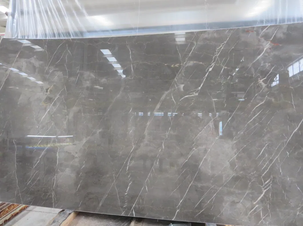 Wholesale Honed Wall/Floor Tile Surface Grey Mocha Marble for Home Decoration Marmol