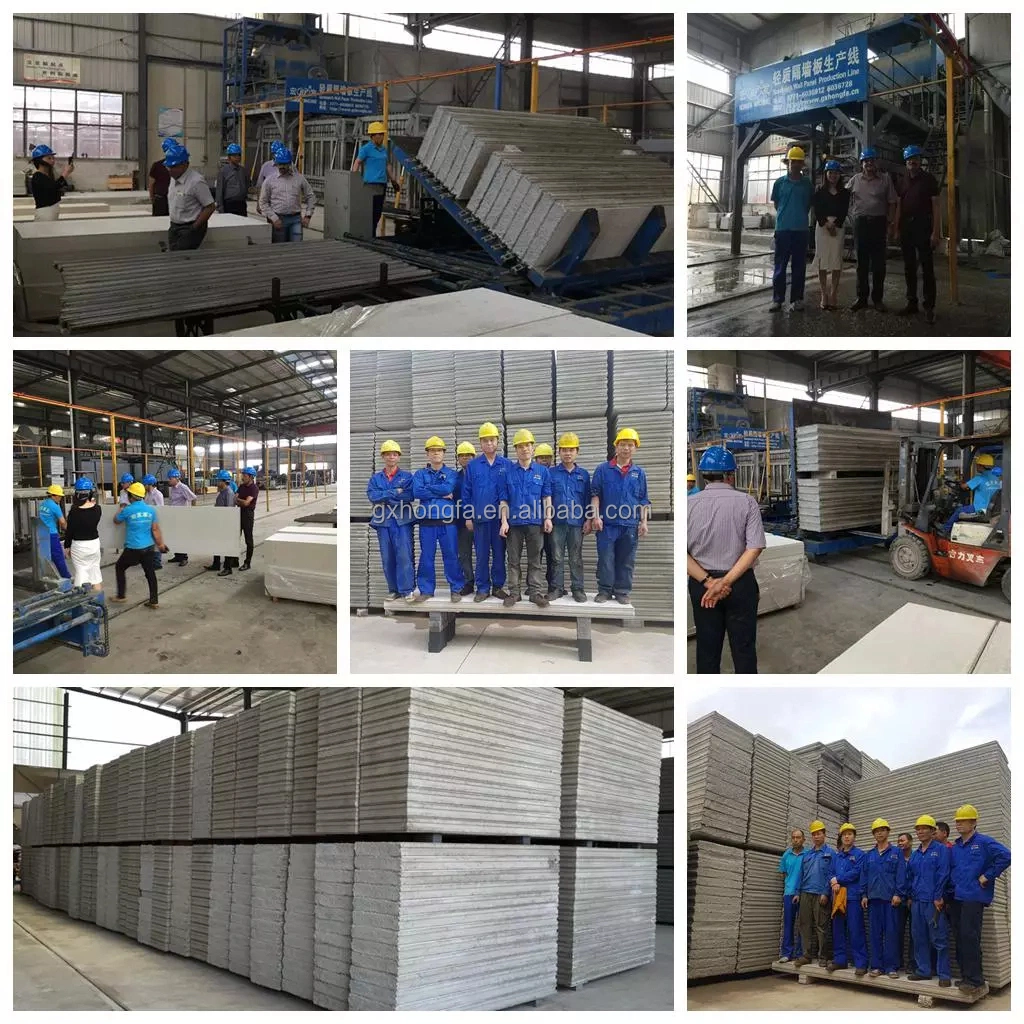 Precast Concrete Wall Panel Machine T Beam Wall Panel Machine Lightweight Cement EPS Wall Panel Machine