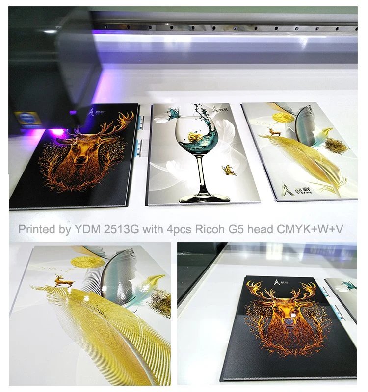 Ydm 2030 Large Format Digital UV Printer 3D Ceramic Tiles UV Flatbed Printer