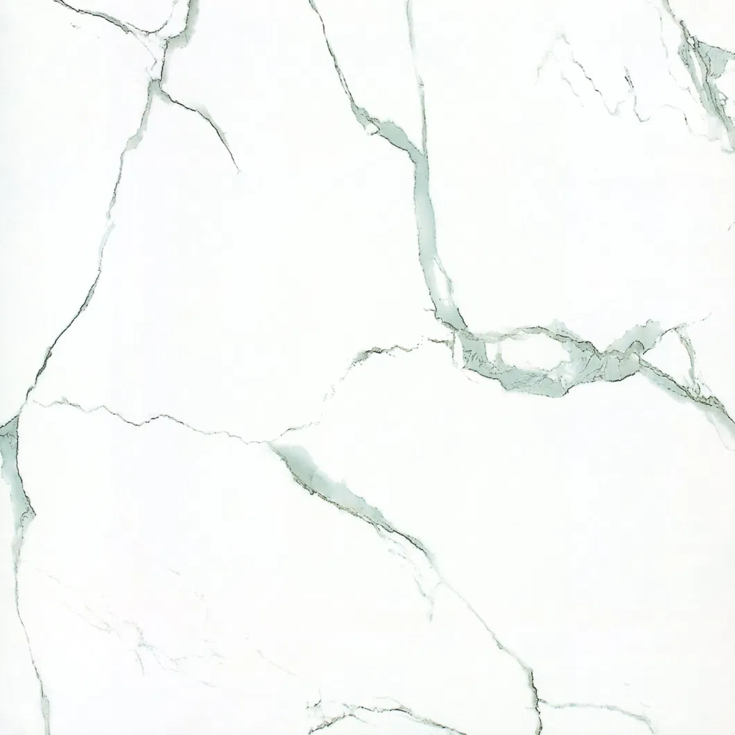 White Polished Marble Ceramic Floor Wall Tile