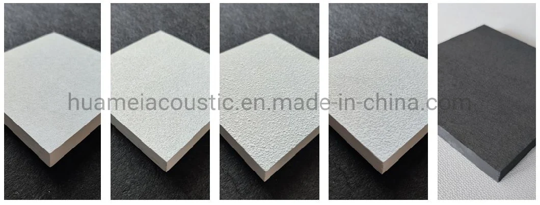 Hot Sale Fiberglass Acoustic Ceiling Tiles Square Edge Mineral Fiber Board for Ceiling and Wall