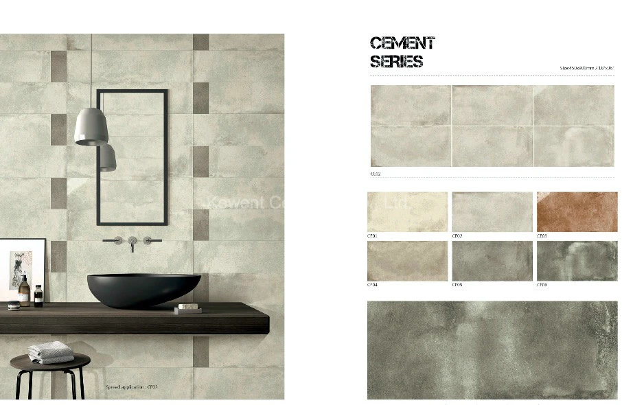 Non Slip Virified Ceramic Floor Tile Glazed Porcelain in Foshan