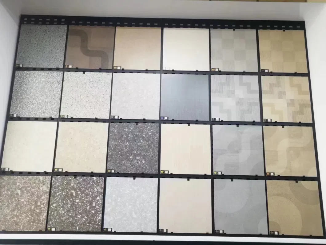 Foshan Floor Tile 600X600mm Glazed Flooring Porcelain Ceramic Floor Tile (Hz6881/82)