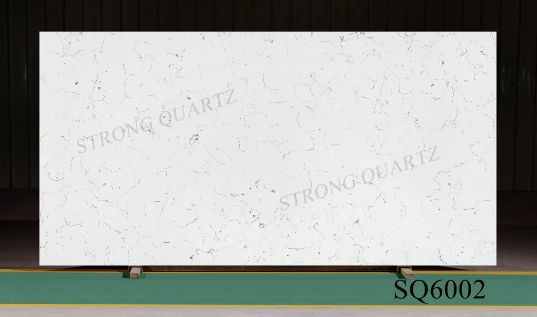 Popular Quartz Stone Building Material Engineered Stone for Bathroom/Wall/Floor Tiles