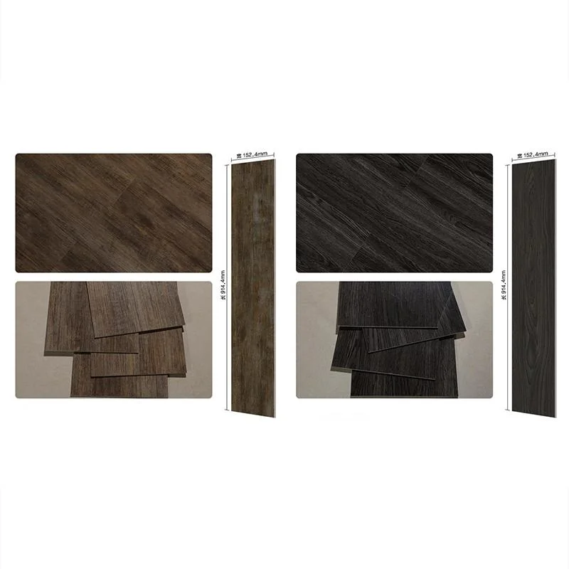 Shaneok Lvt Vinyl Plank Peel and Stick Spc Luxury Plastic Flooring Flooring Home Decoration Vinyl Sheet Flooring