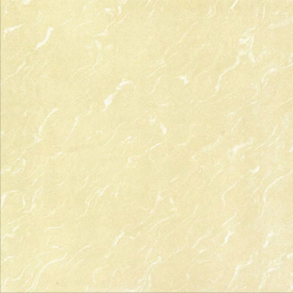 Foshan Light Yellow Home Wall Floor Full Polished Porcelain Tile