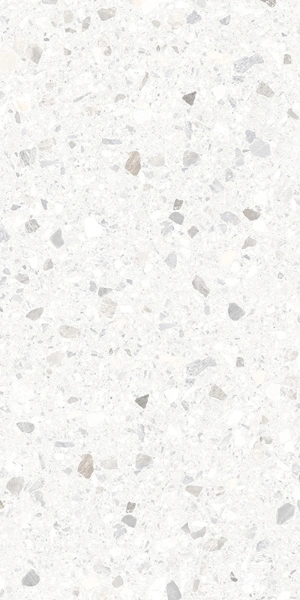 Terrazzo Look Soft Gloss Finish Porcelain Kitchen Floor Tile