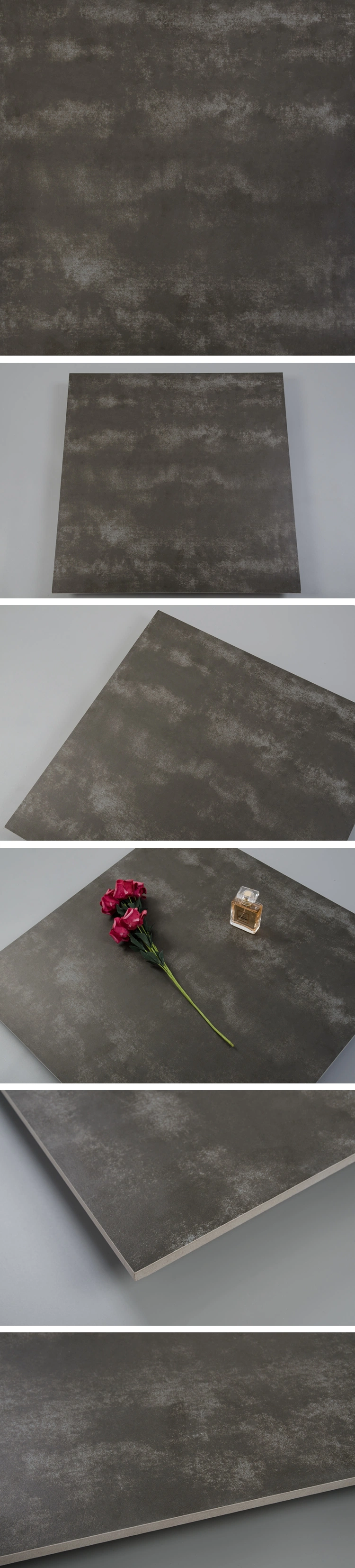 60X60 Dark Style Bathroom Flooring Ceramic Kitchen Tile