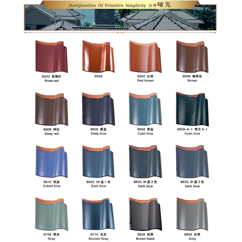 Hot Sale Spanish Roof Tiles of Roofing Made in China