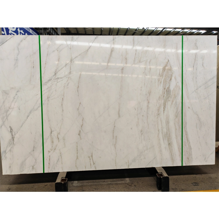 Marble Tiles Gold Veins Cream Beige Tones White Marble Slab Kitchen Countertop Bathroom White Marble Tile