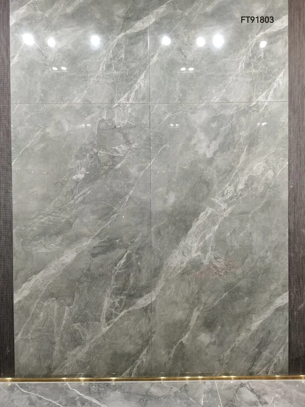 900*1800mm Foshan Home Bathroom Vitrified Full Body Glazed Polished Porcelain Ceramic Floor Flooring Wall Tile