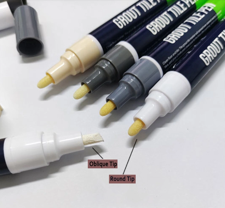 Promotional 24 Colors Waterproof Grout Tile Marker Pen