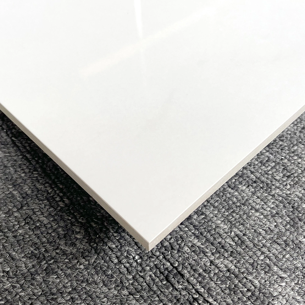 Foshan Cheap Glossy Tile White Marble Floor Tile 60X60 Porcelain Ceramic