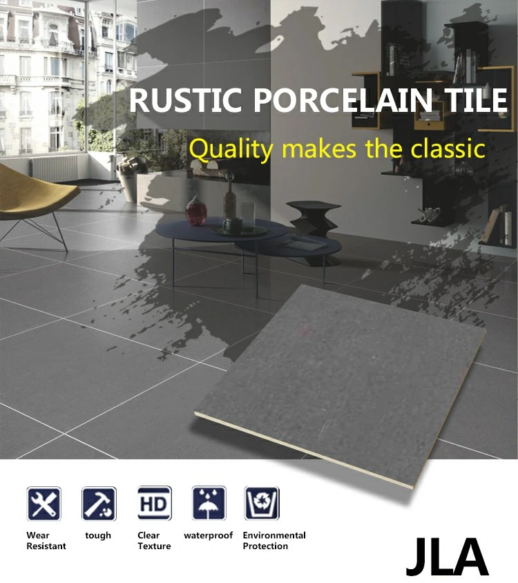 30X30/60X60/30X60 Polished Double Loading Black and White Brown Porcelain Floor Tile