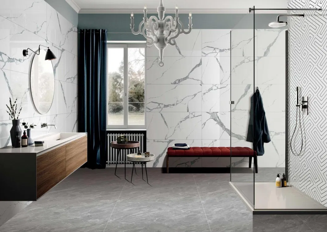 Copy Marble Stone Look Tile Australia Style 800*800mm Porcelain Polished Fullbody Glazed Marble Ceramic Wall and Floor Tile for Hotel Supermaket Project