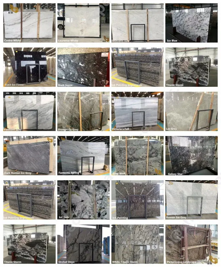 China Grey Wood Marble Slabs for Flooring/Wall/Tiles/Countertops Kitchen/Bathroom Vanity