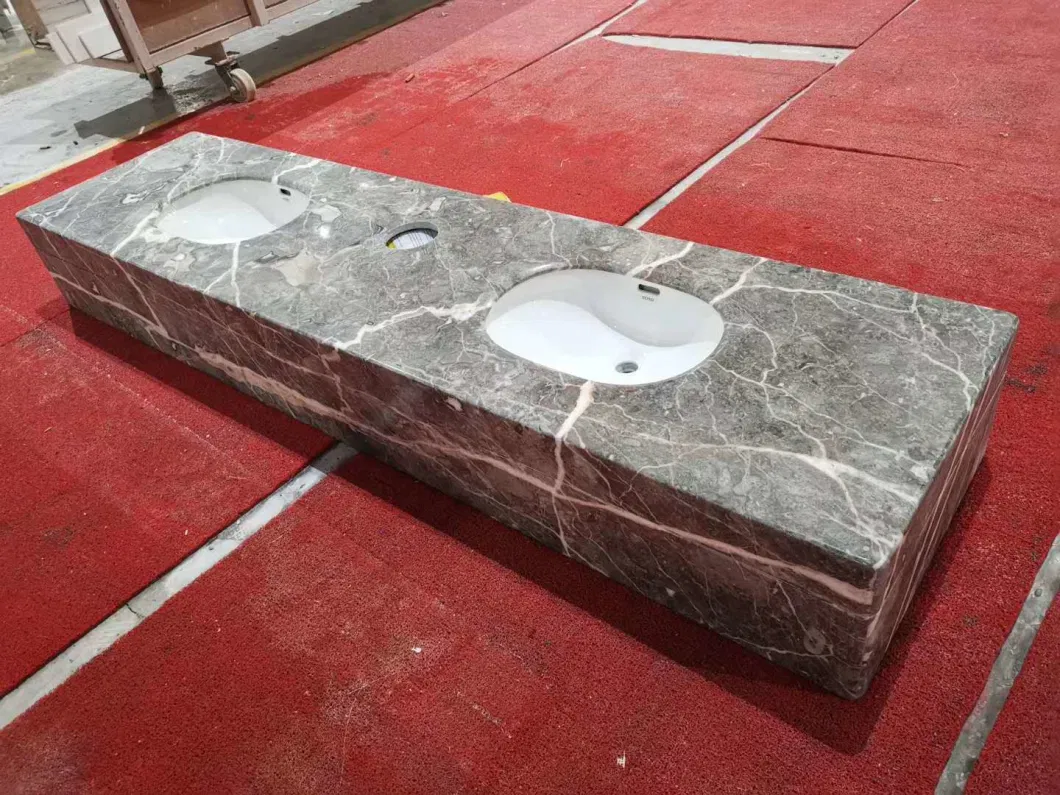 Natural Tile Marble Stone Countertop for Kitchen/Bathroom/Mosaic/Construction Grey/White/ Brown