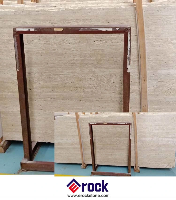 Factory Price Honed Beige Travertine Tiles for Wall Cladding and Floor Tiles