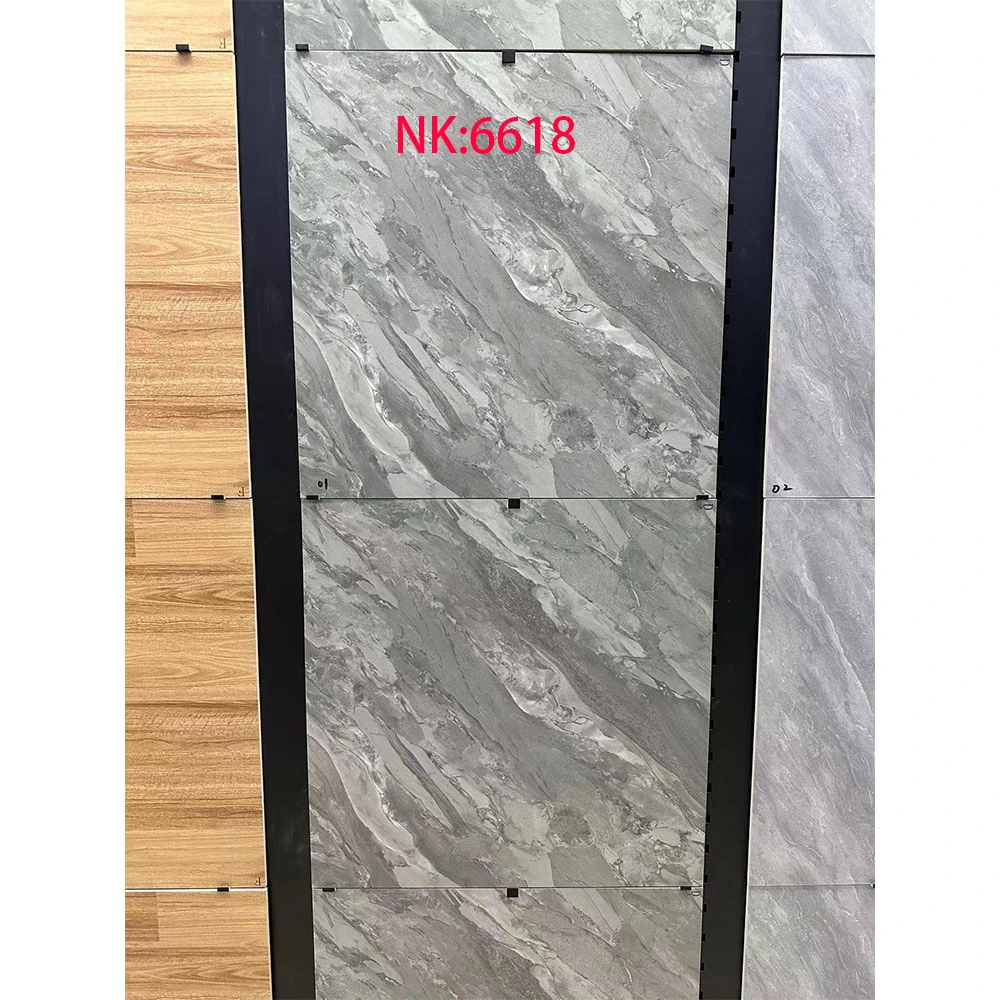 600X600 High Quality Ceramic Wood Flooring Tile Matte Grey Tile